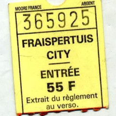 billet fin des années 1990